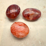 Fire Quartz, Pink Golden Healer, polished AA-grade