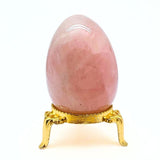 Rose quartz, stone egg