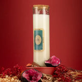 Protection - Magical candle with sodalite &amp; dragon's blood for rituals &amp; spells