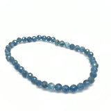 Kyanit AA, fasetterat armband 4mm