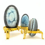 Shiva Lingam upea sininen opaali