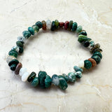 Jasper Fancy, chip bracelet