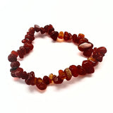 Carnelian, chip bracelet