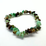 Chrysoprase lemon chip bracelet