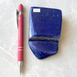 Lapis lazuli AAA käsinleikkaus XL nro 4