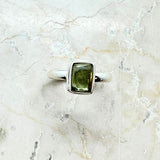 Peridot silverring storlek 5,5