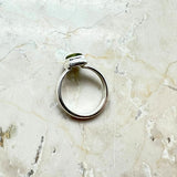 Peridot silverring storlek 5,5