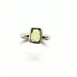 Peridot silverring storlek 5,5