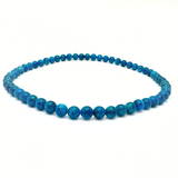 Apatit halsband 8 mm pärlor