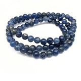 Sodalit armband rund 6 mm från Afrika eller Brasilien
