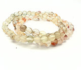 Golden healer, armband 6 mm pärlor