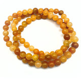 Aventurin gul armband 6 mm