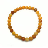 Aventurin gul armband 6 mm