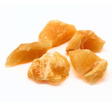 Kalcit orange, rå mineral