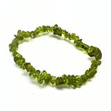 Peridot chipsarmband