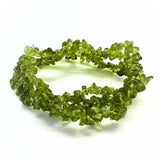 Peridot chipsarmband