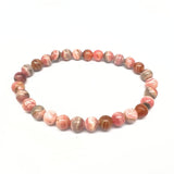 Rodokrosit, armband 6 mm