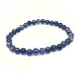 Sodalit armband rund 6 mm från Afrika eller Brasilien