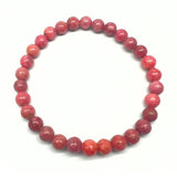 Thulit armband 6 mm