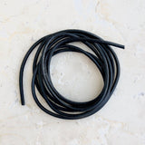 Läderrem, svart 1 mm