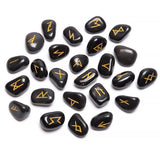 Runes - set in different stone types