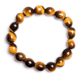 Tigeröga trumlat armband