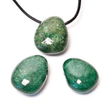 Aventurine, pendant with drilled hole
