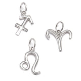 Aries, Leo &amp; Sagittarius, zodiac signs in silver