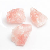 Rosenkvarts, rå mineral