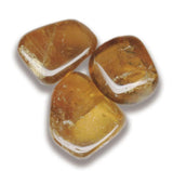 Aragonit honung trumlad sten per gram